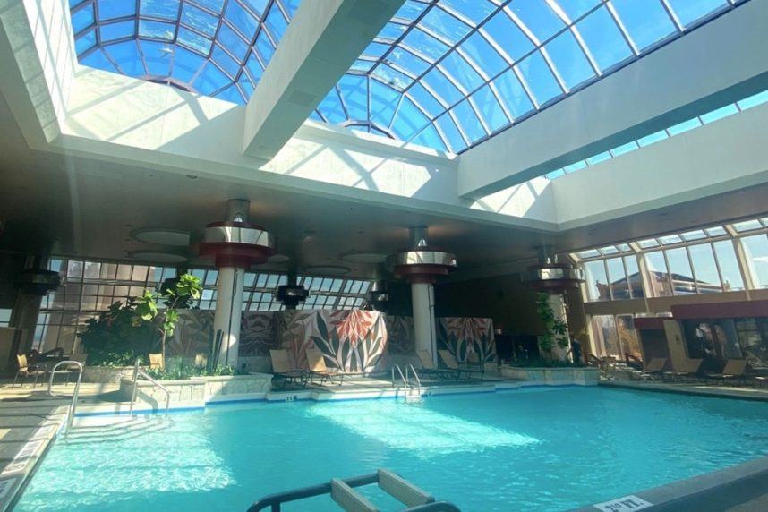 Bally's Atlantic City pool fitness center