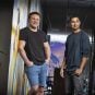 Stake.com founders Ed Craven and Bijan Tehrani at the offices of EasyGo Gaming