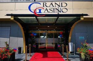 The entrance to the Grand Casino Liechtenstein