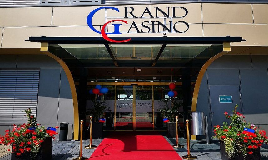 The entrance to the Grand Casino Liechtenstein