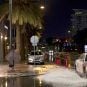 Las Vegas Casinos Hit By Torrential Rain, Drainage Channel Waters Carry Away Pedestrians