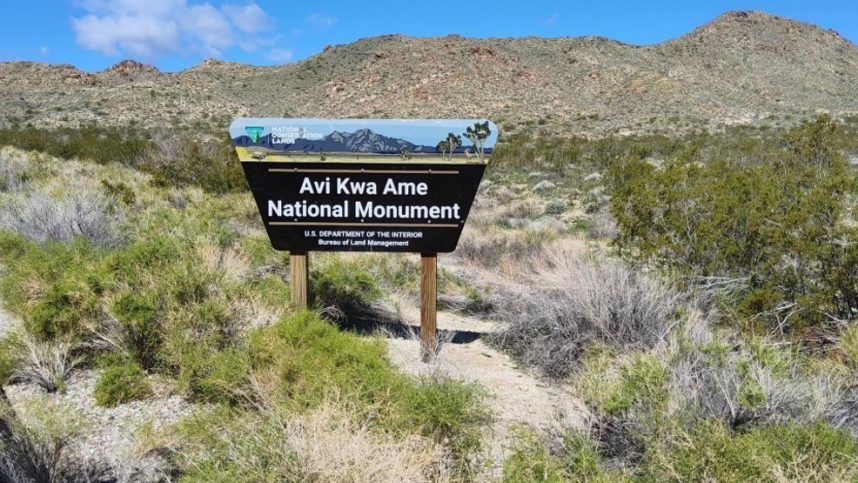 Nevada's Avi Kwa Ame national monument
