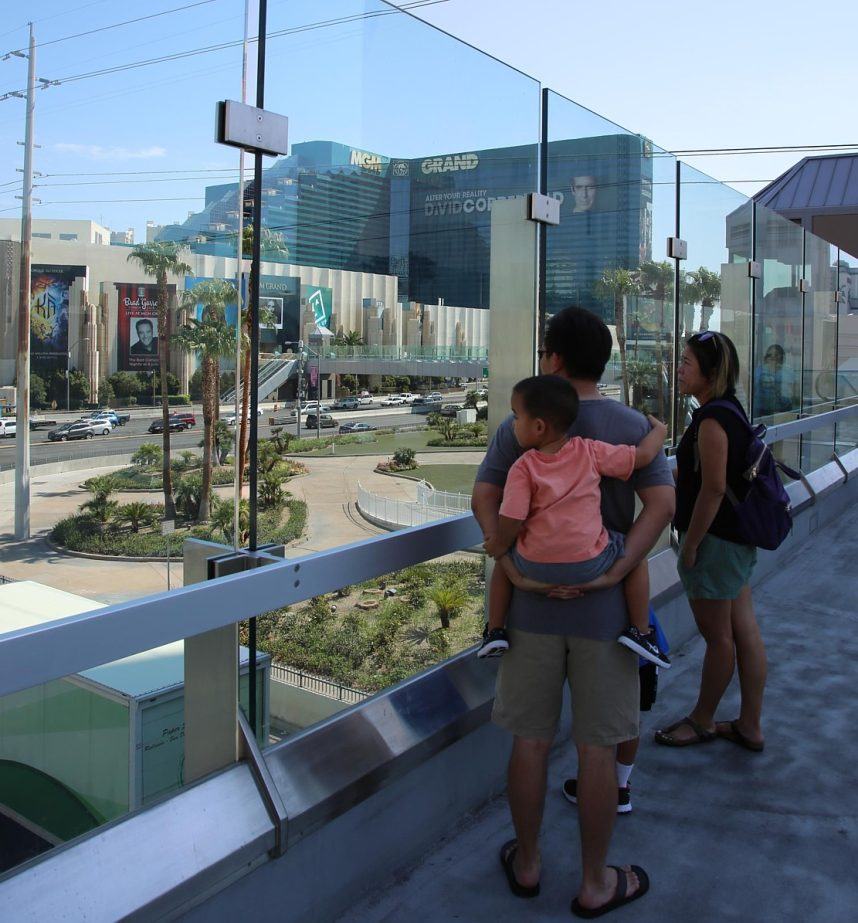 Las Vegas Strip pedestrian bridge