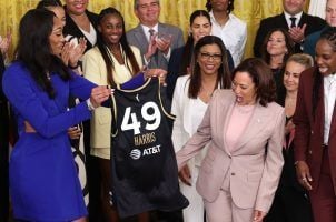 Kamala Harris Las Vegas Aces WNBA odds