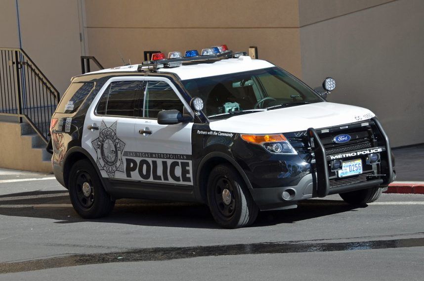 A LVMPD SUV