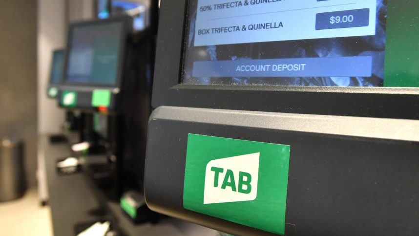 A Tab betting kiosk in Australia