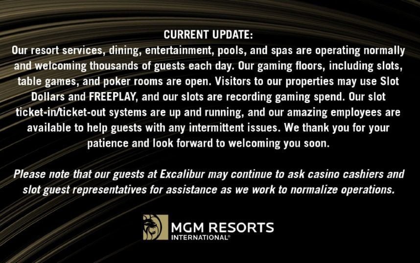 MGM Resorts cyberattack Las Vegas casinos
