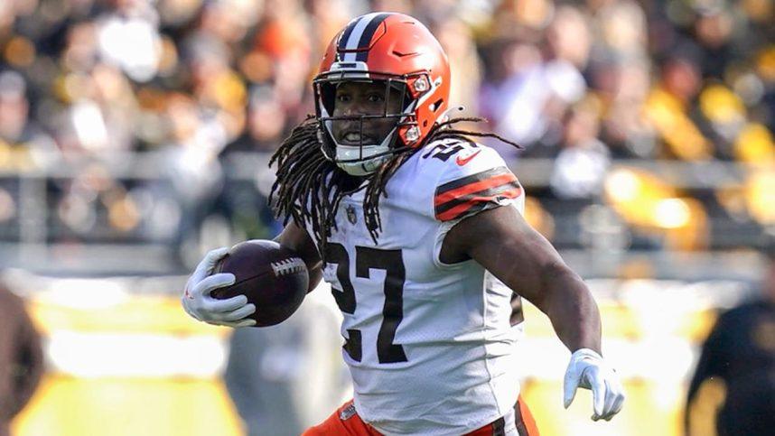 Cleveland Browns running back Kareem Hunt