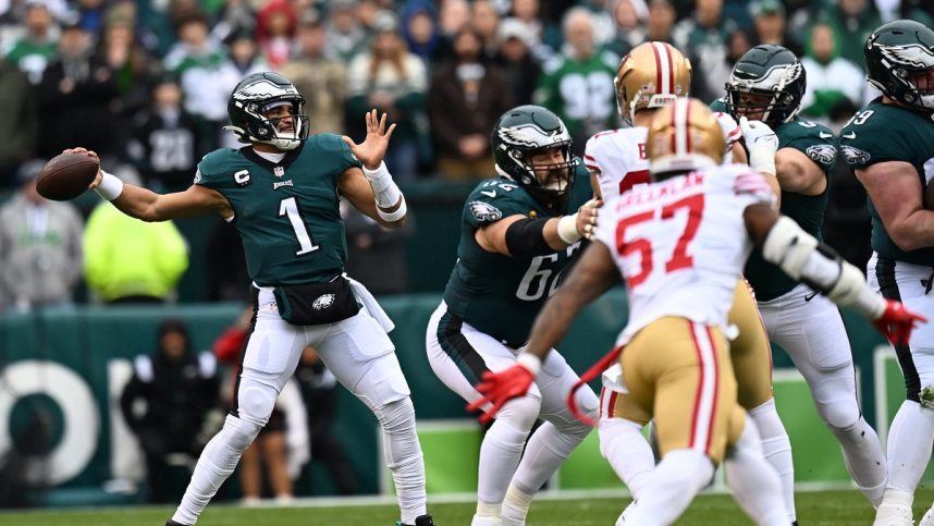 Jalen Hurts Eagles NFC Championship