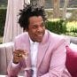 Music mogul and entrepreneur Jay-Z sips champagne