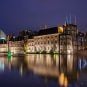 Parliament across the water at the Hague, Netherlands