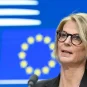 Swedish Minister of Finance Elisabeth Svantesson in an EC conference