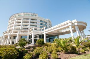 The exterior of the Enjoy Vina del Mar resort in Chile