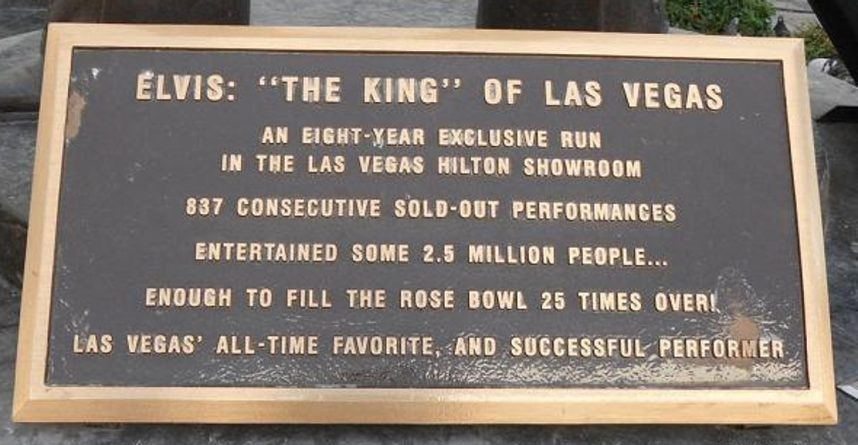 VEGAS MYTHS BUSTED: Elvis Performed 837 Sold-Out Vegas Shows