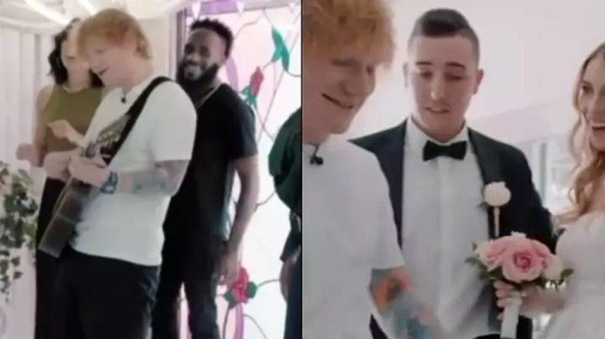 Ed Sheeran, wedding