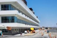 F1 Las Vegas Grand Prix Pit Building 95% Complete and 100% Renamed