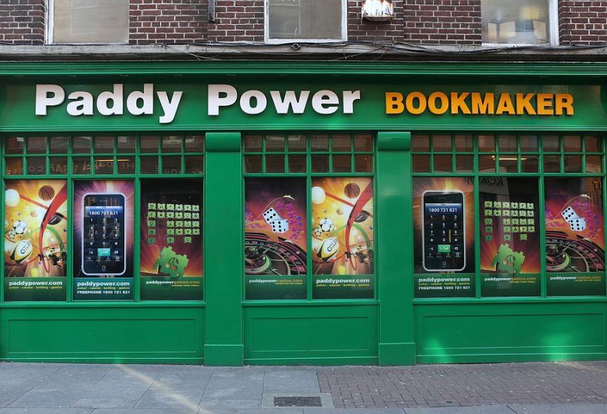 A Paddy Power betting shop in Ireland