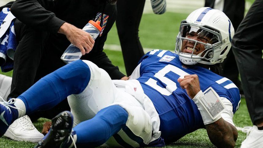 Colts QB Anthony Richardson shoulder injury