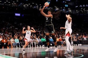 Jonquel Jones NY Liberty WNBA Finals