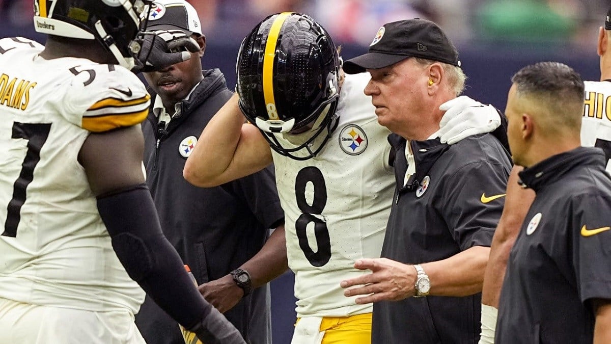 Steelers Injury Update QB Kenny Pickett (Knee) to Play Week 5
