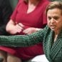 Michelle Rowland, Australia’s communications minister, gestures during a legislative hearing