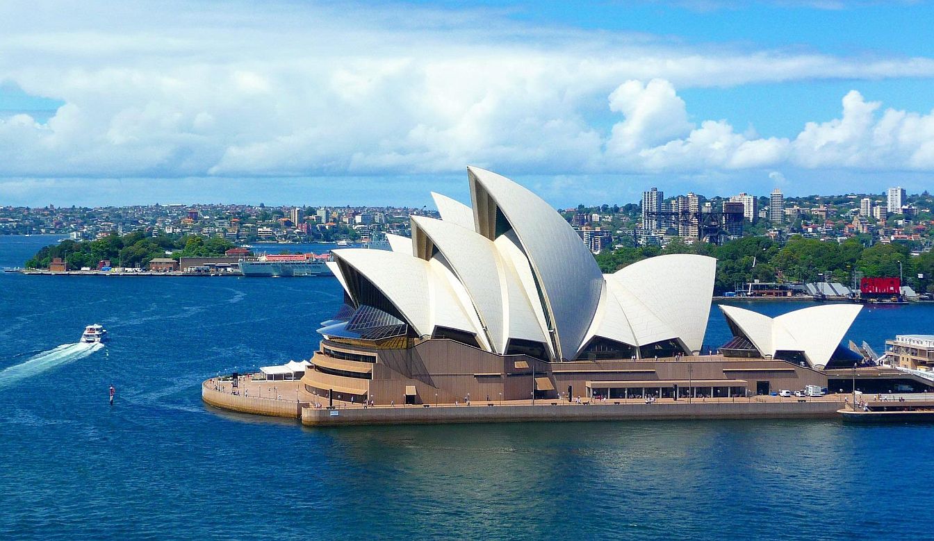The Sydney Opera House in Sydney, Australia