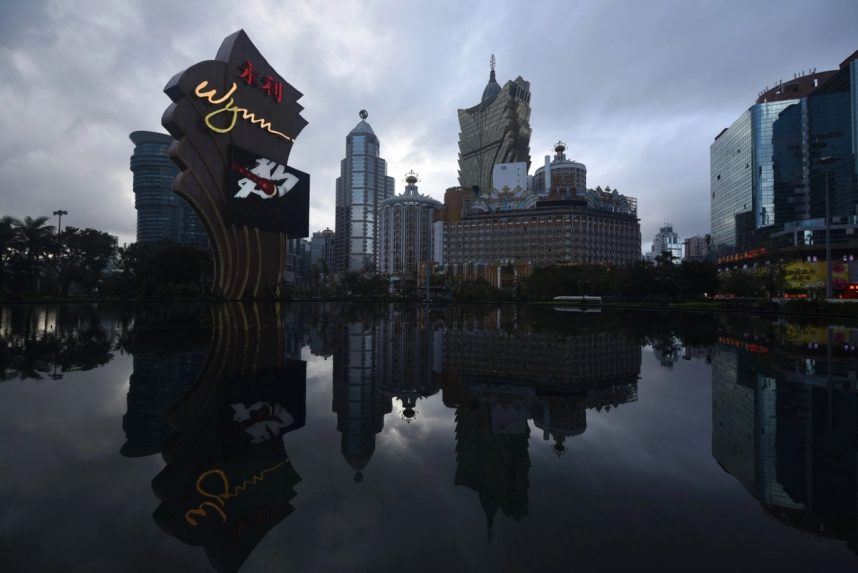 Macau casinos September gross gaming revenue