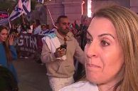 Las Vegas Strip Pro-Israel Demonstrators Demand Release of Hostages