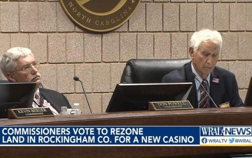 Rockingham North Carolina casino lawsuit Cordish