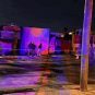 Mexican police investigate the scene of an attack on an illegal casino
