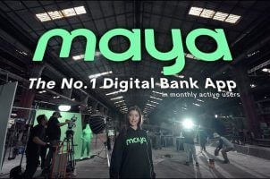 Philippine actress and model Liza Soberano promoting the digital bank Maya
