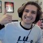 Streamer xQc giving the thumb's up in a streaming session
