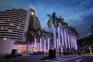 The Star Gold Coast casino at night