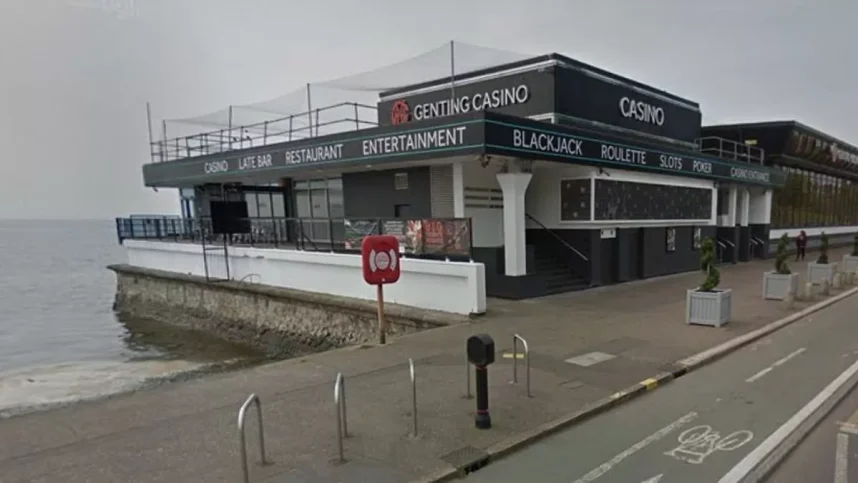 The exterior of the Genting Casino in Westcliff on Sea