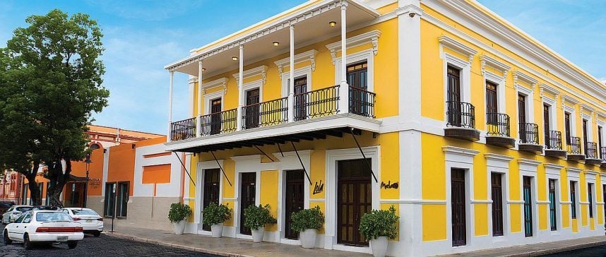 The exterior of the Ponce Plaza Hotel & Casino in Puerto Rico