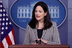 White House Deputy National Security Advisor for Cyber and Emerging Technology Anne Neuberger in a press briefing at the White House