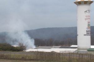 Tioga Downs barn fire racehorses