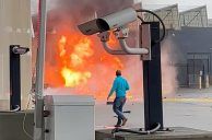 Motorist Reportedly Stopped at Casino Before Explosion at Border Bridge