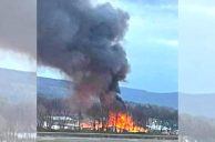 Tioga Downs Casino Arson Suspect Charged, 30 Horses Died in Blaze — Video