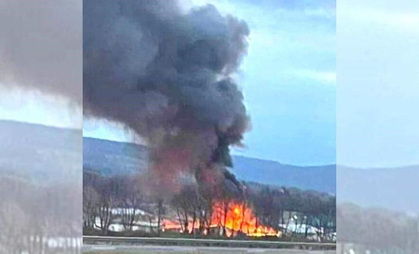 Tioga Downs Casino Resort barn fire