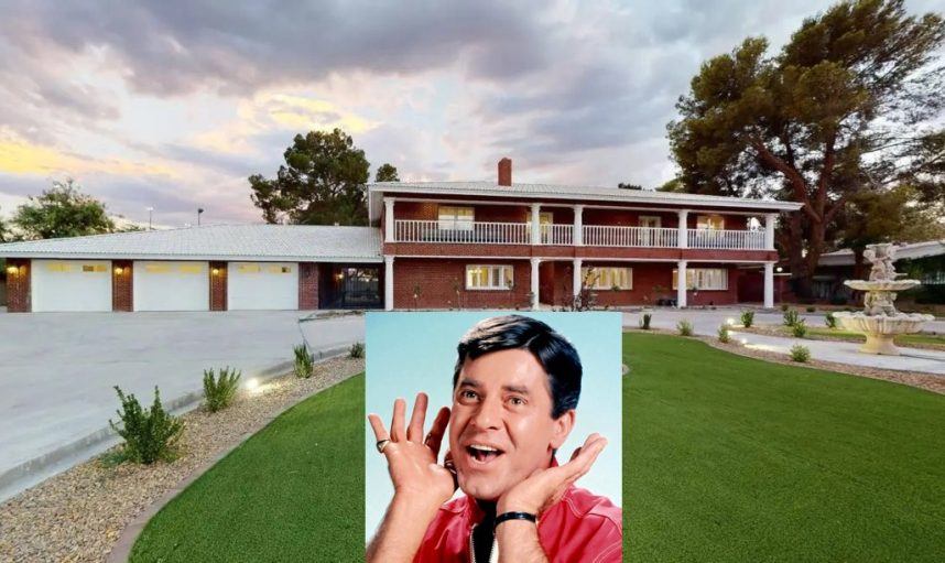Jerry Lewis lived in this Las Vegas home for 35 years