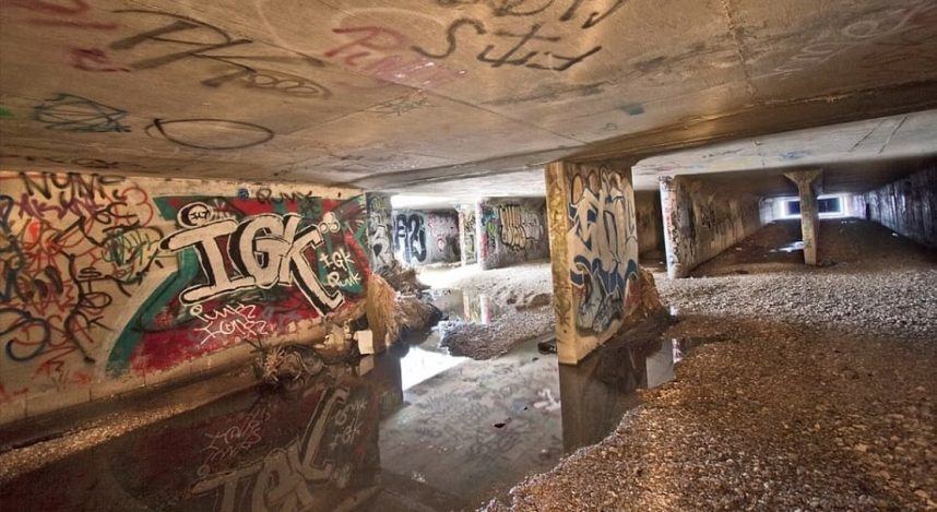 Las Vegas underground tunnels