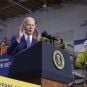 Joe Biden Las Vegas Visit Focus on High-Speed Train, UNLV Shooting Victims