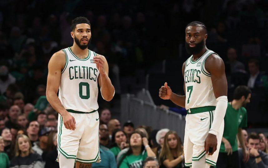 Jayson Tatum Jaylen Brown Boston Celtics 