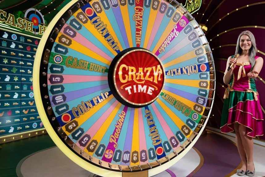 Evolution Brings 'Crazy Time' Live Game Show to New Jersey Online Casinos