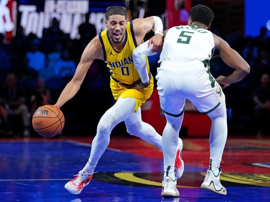 Pacers guard Tyrese Haliburton