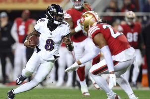 Lamar Jackson Ravens 49ers