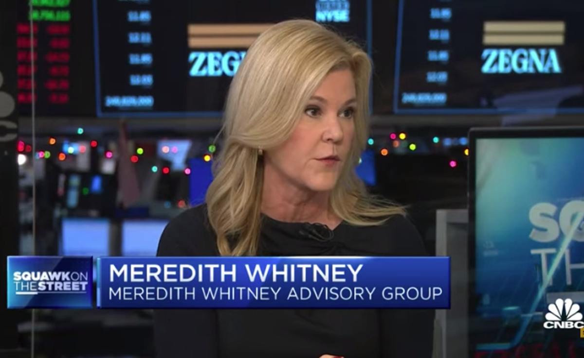 Photo of Meredith Whitney Blames Sports Betting for Men Not Having Sex