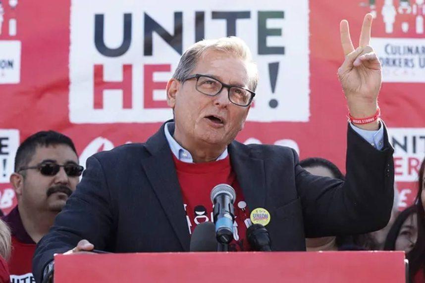 Culinary Union Secretary-Treasurer Ted Pappageorge