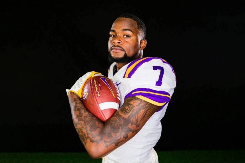 LSU football sports betting Kayshon Boutte